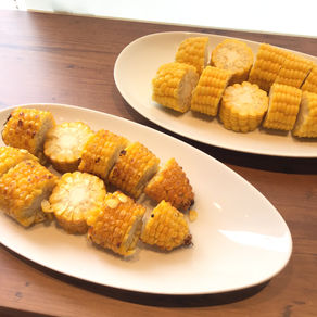 7月の朝食はトウモロコシ祭り開催