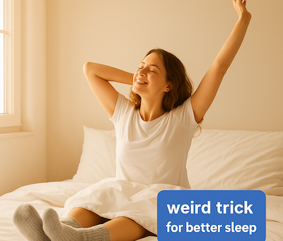 The Strange Sock Trick That Helps Me Sleep Like a Baby