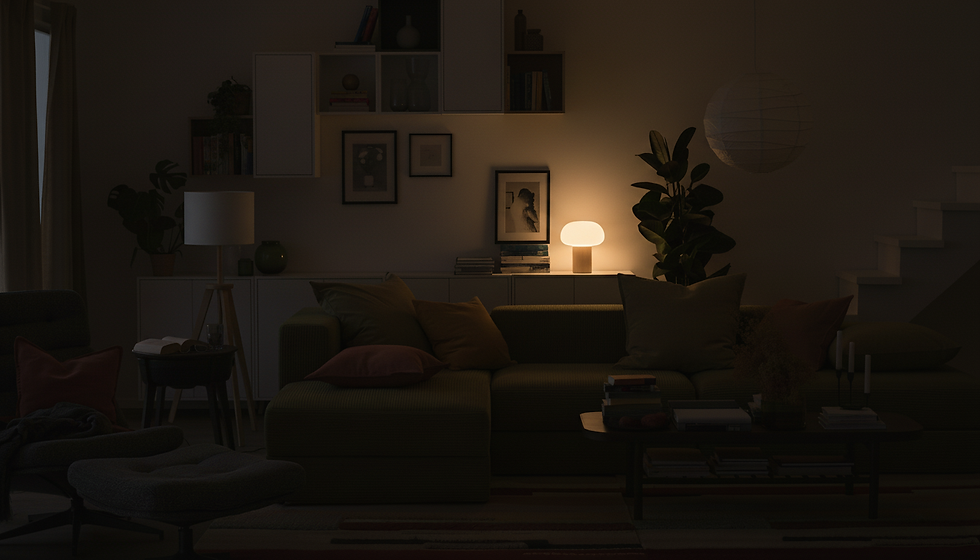 Night - Only lamp 2 on