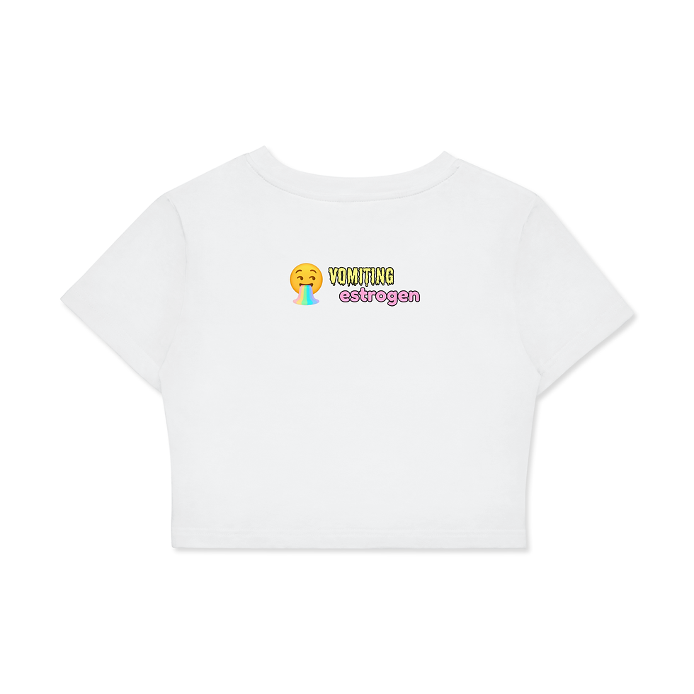 Thumbnail: "blow my back straight" crop top