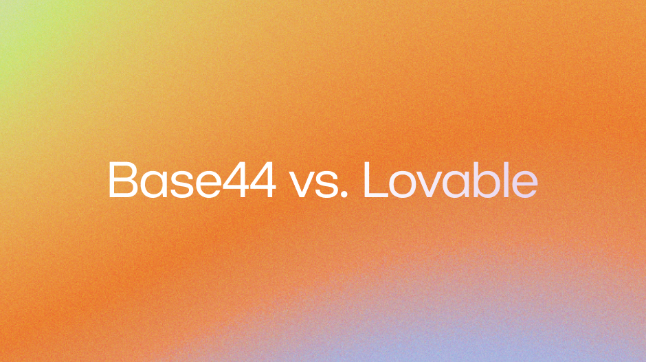 base44 vs lovable