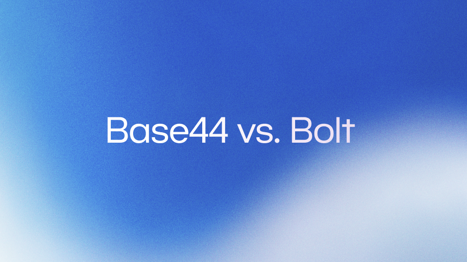 base44 vs bolt