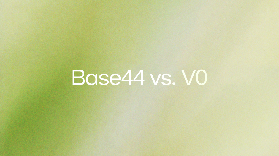 Base44 vs V0