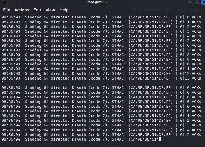 Deauthentication Attack