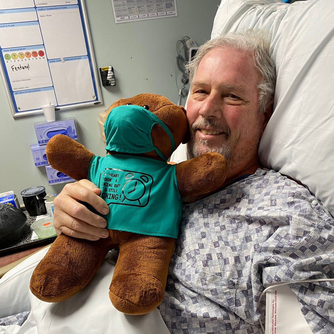 Open Heart Surgery Bear Gift for Surgery Patients Best Bear for Heart Surgery Co