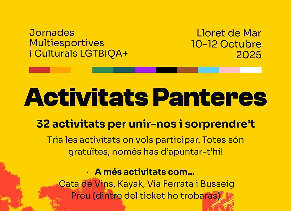 ACTIVITATS - Lloret de Mar 2025