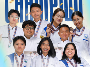 Sages Academy students receiving awards at the 2nd Bakat Boga Challenge 2026 in Yogyakarta.