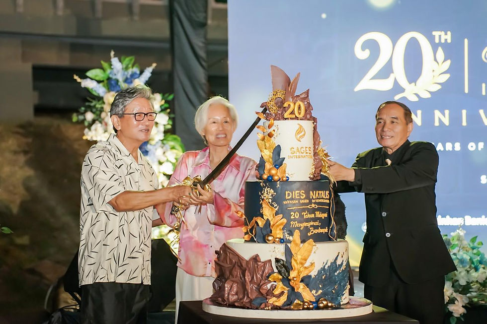 Sages International commemorates two decades of passion, dedication, and educational excellence.
