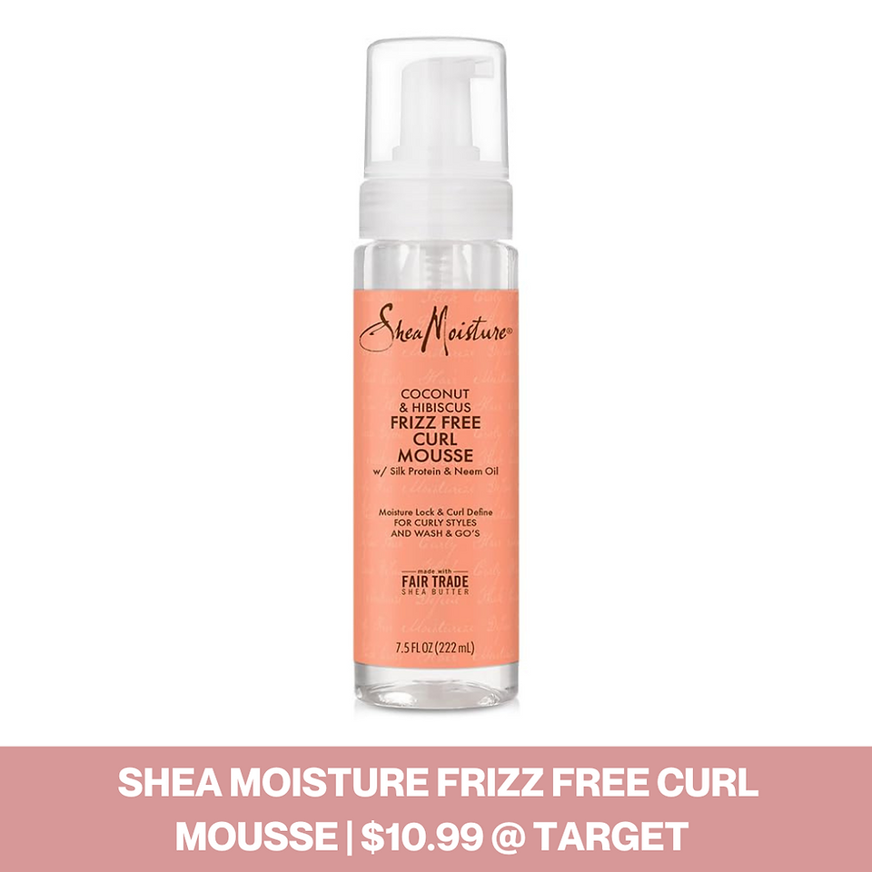 Shea Moisture Frizz Free Curl Mousse 