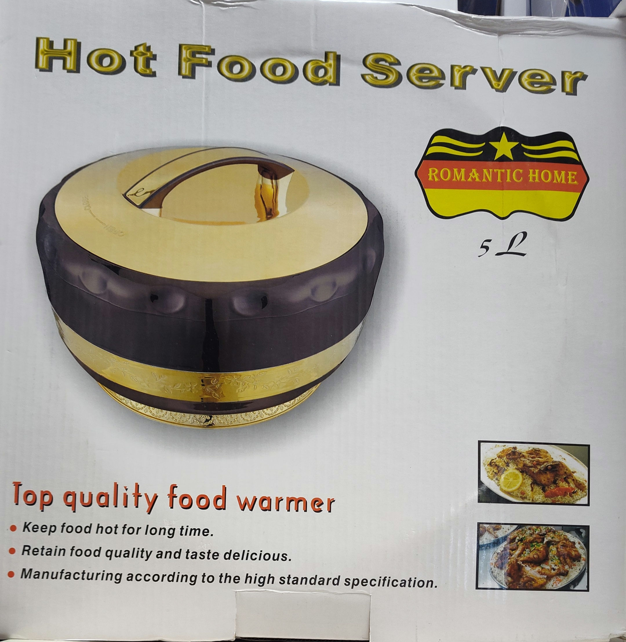 Hot food server