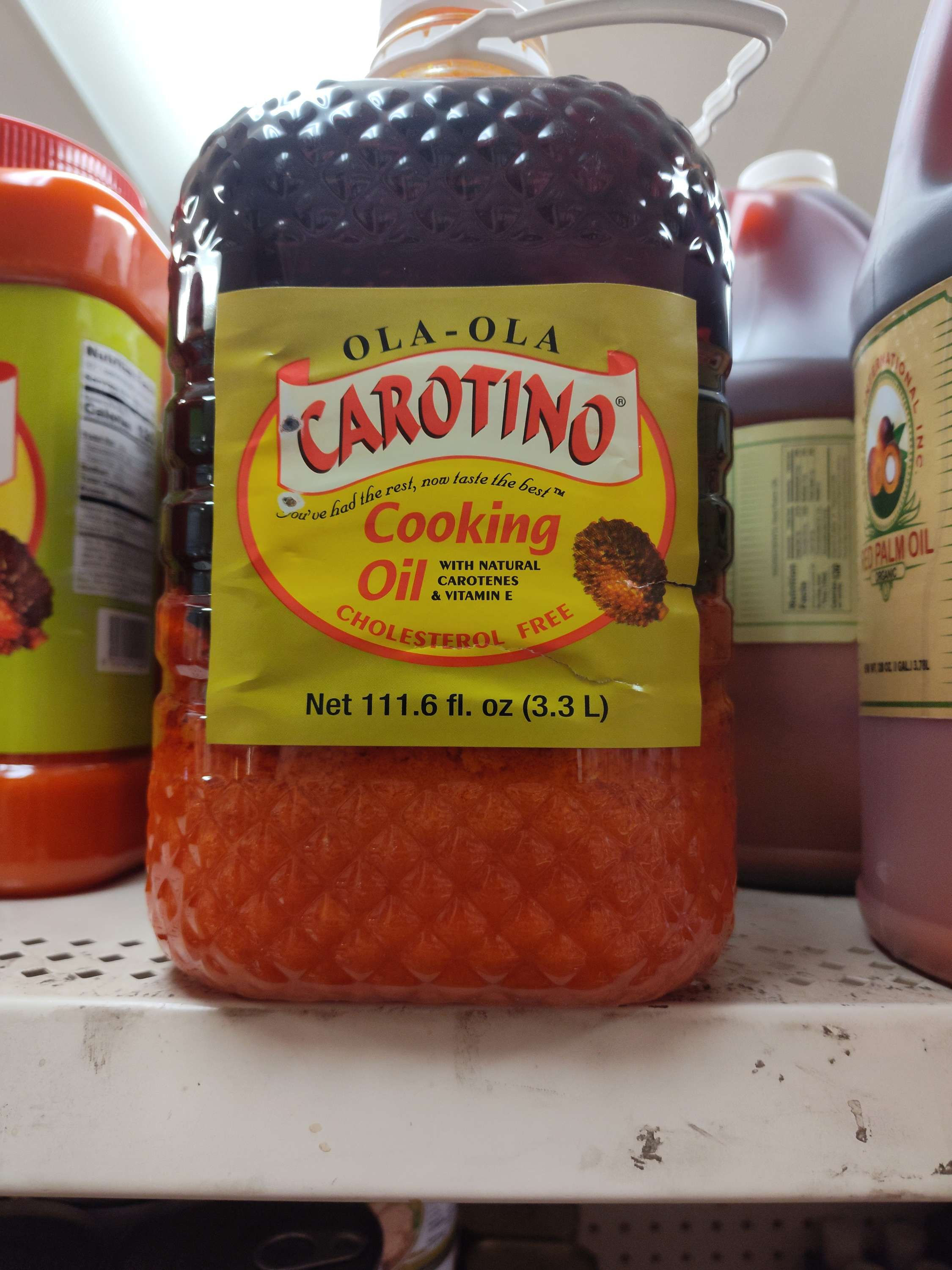 Carotino cooking oil 3.3 liter 