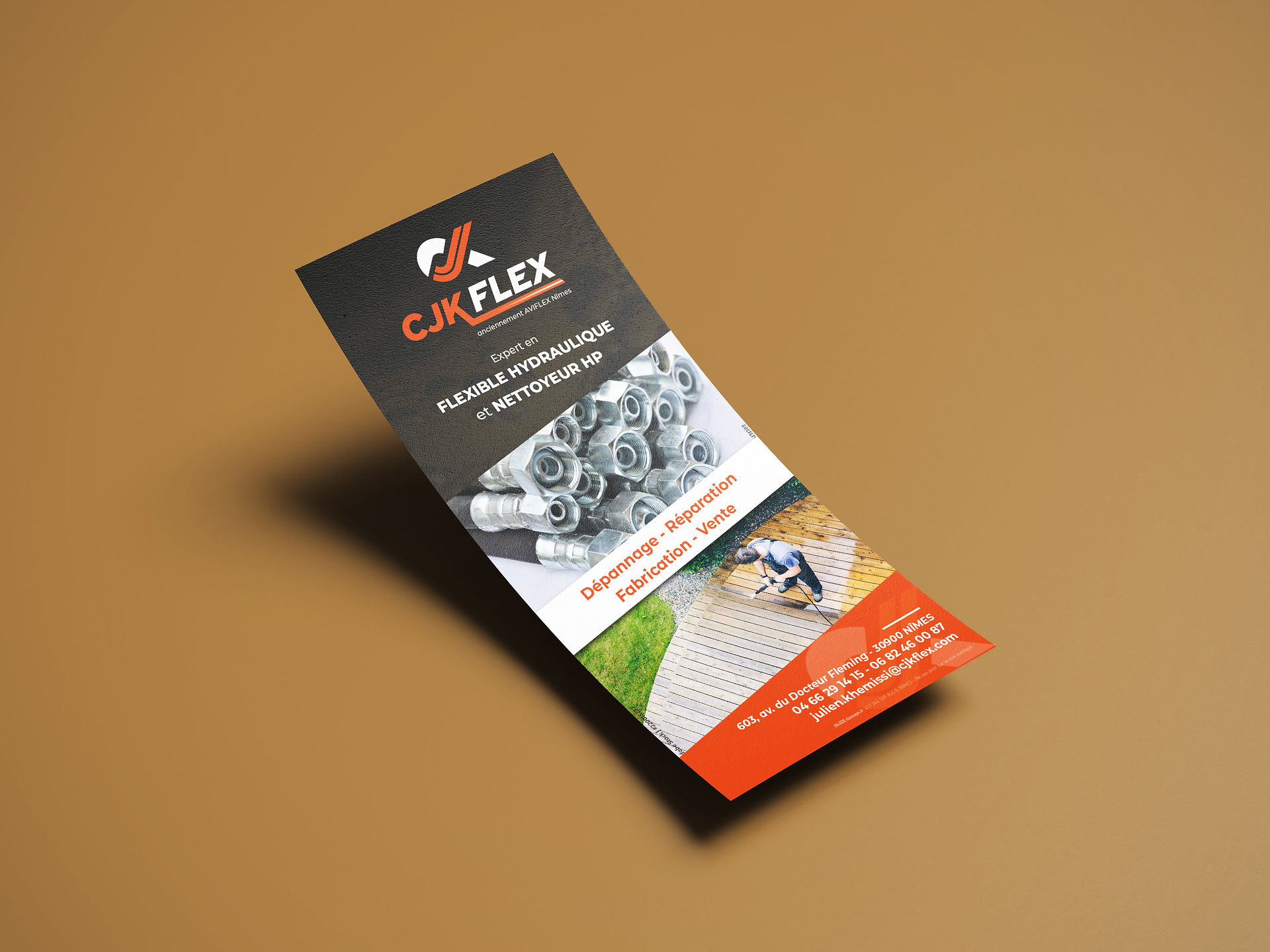flyer média imprimé imprimerie création graphique