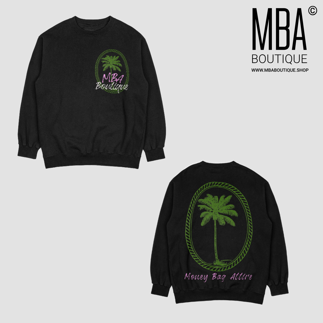 - [CREWNECK] BLACK