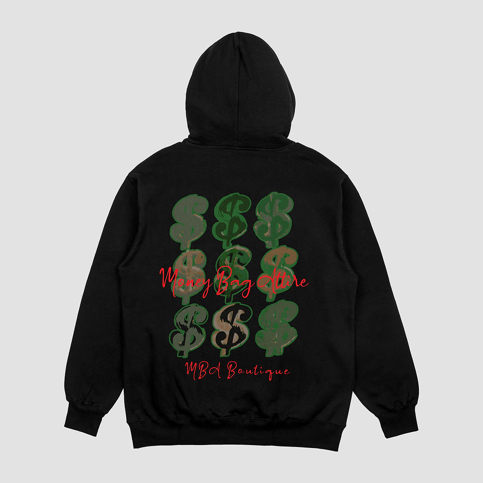 Thumbnail: ART MONEY - [HOODIE] BLACK+GREEN
