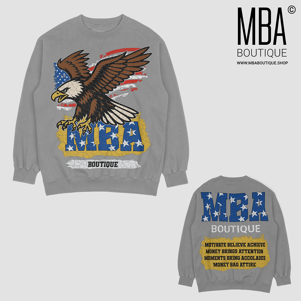 Thumbnail: RED WHITE & RISE - [CREWNECK]