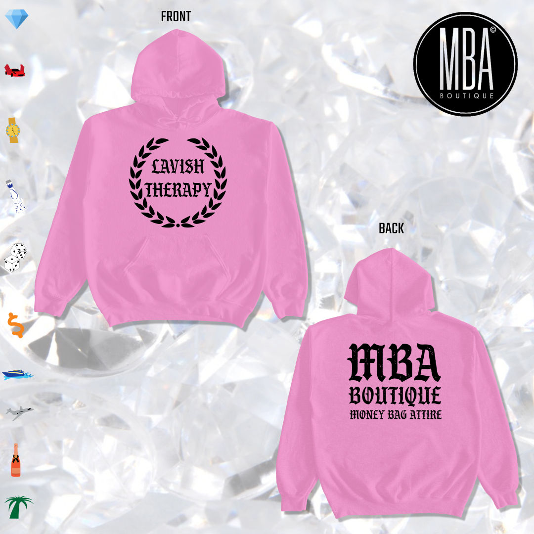 LAVISH THERAPY - [HOODIE] - PINK
