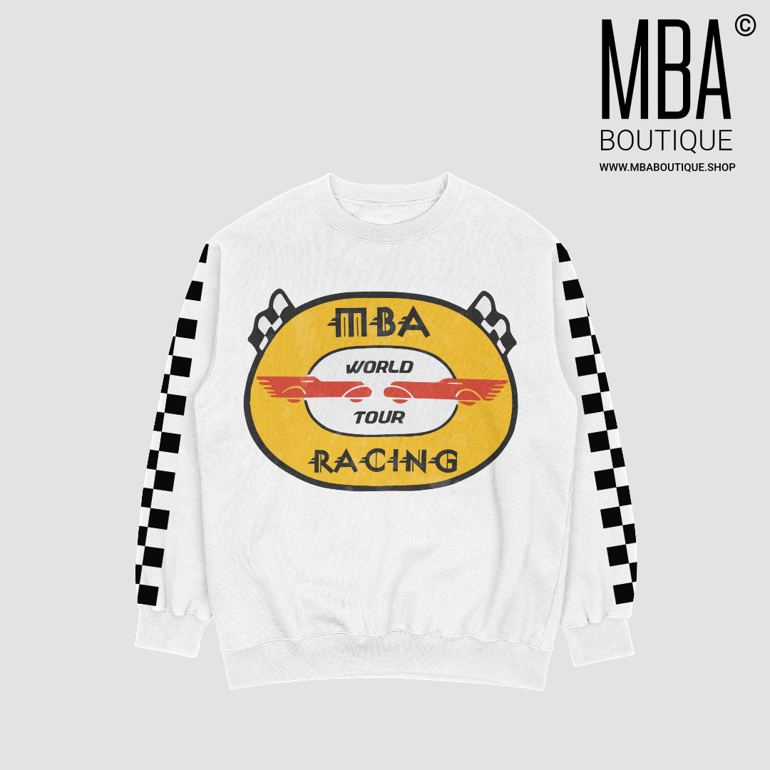 RACE TO THE BAG - [CREWNECK] WHITE