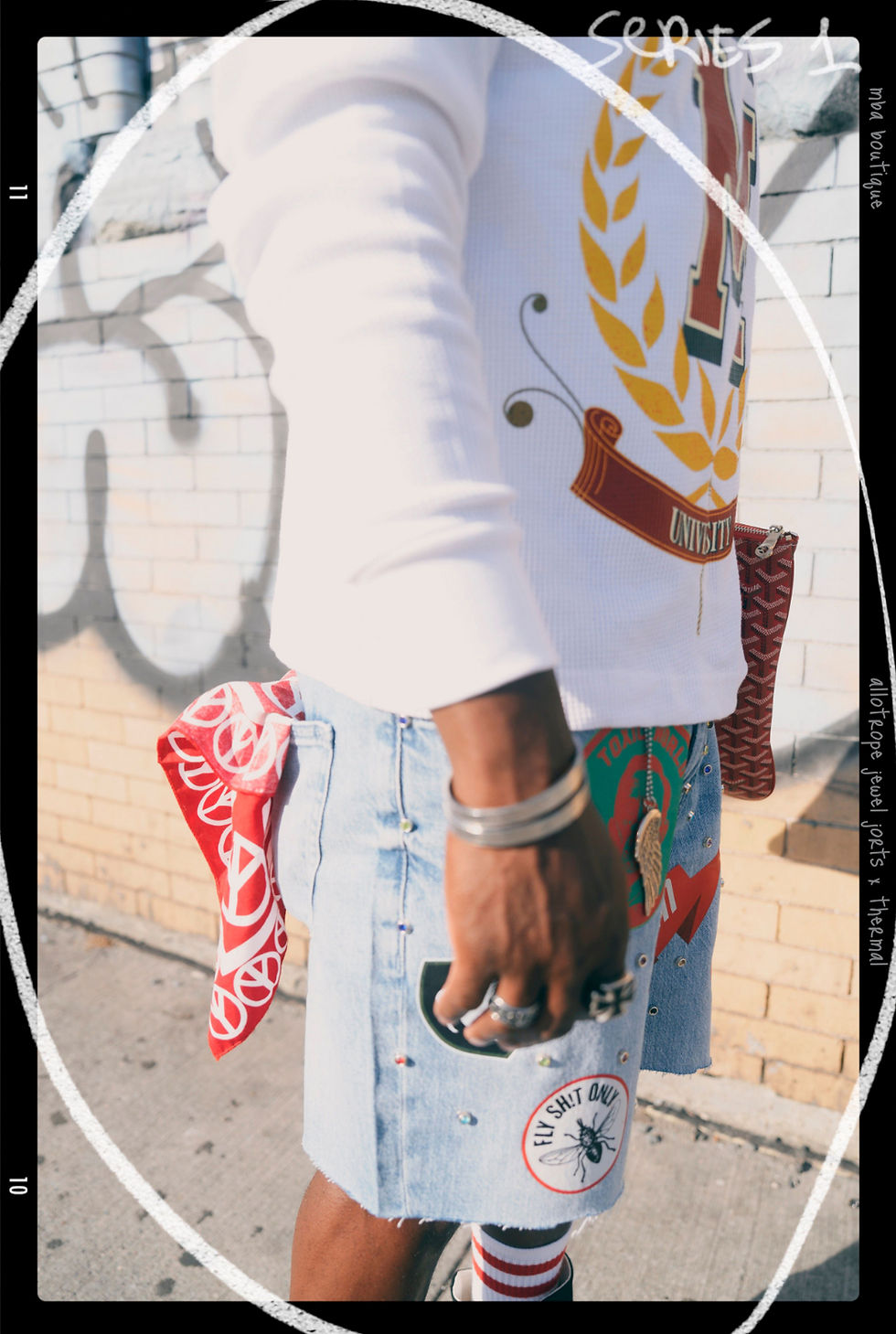 Thumbnail: ALLOTROPE JEWEL CAMP JORTS