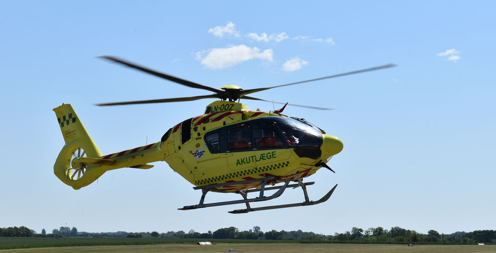 EC135 p3 in the air