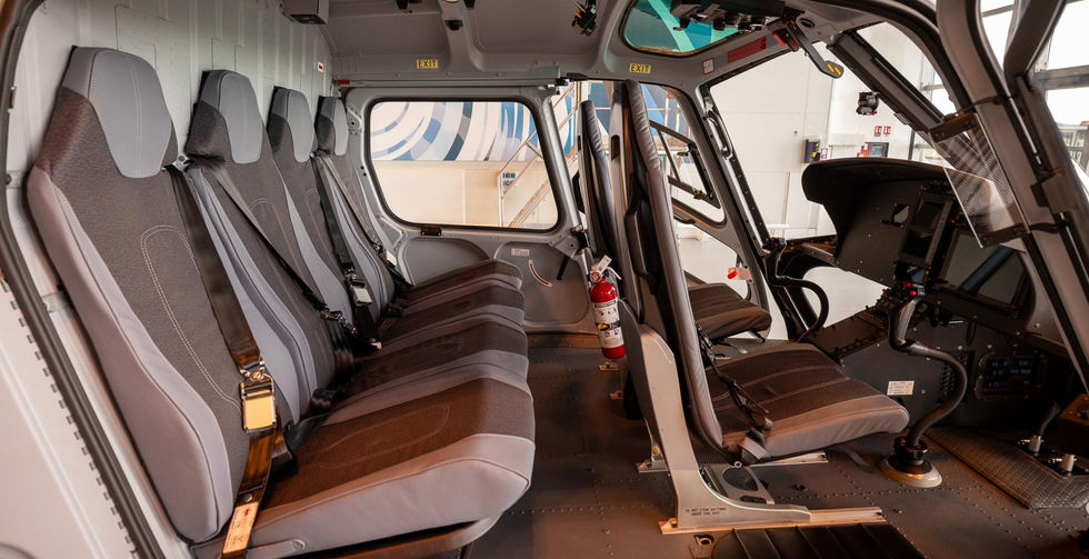 Airbus H125 cabin