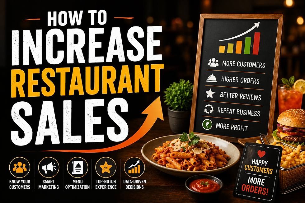 How to Increase Restaurant Sales
