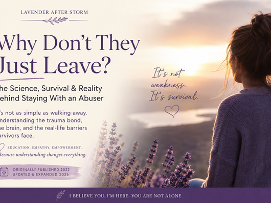 Why Don’t They Just Leave? The Science, Survival & Reality Behind Staying With an Abuser