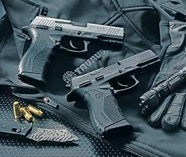 black gun