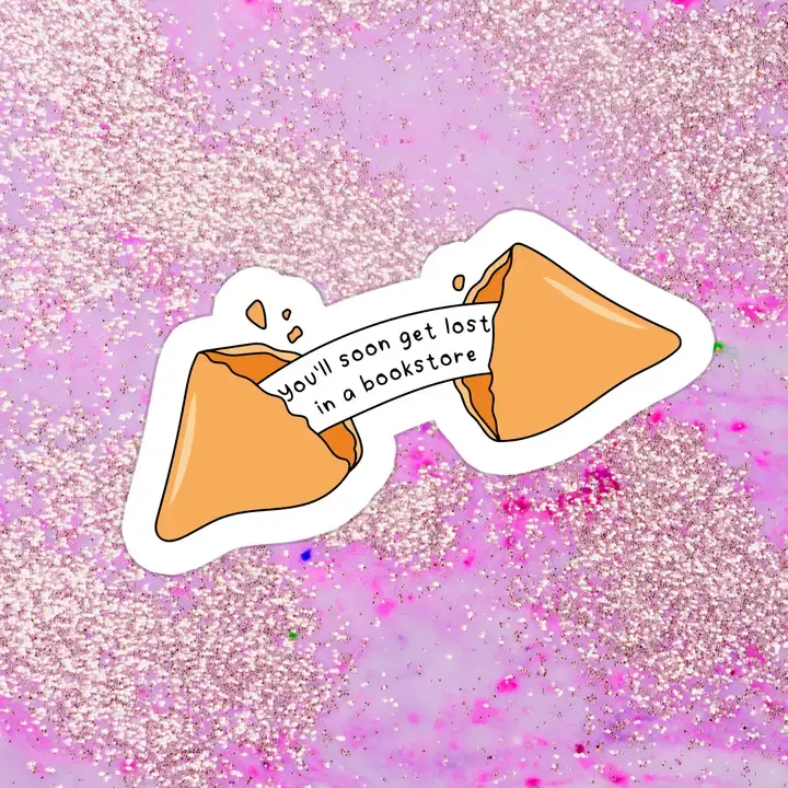 Bookish Fortune Sticker