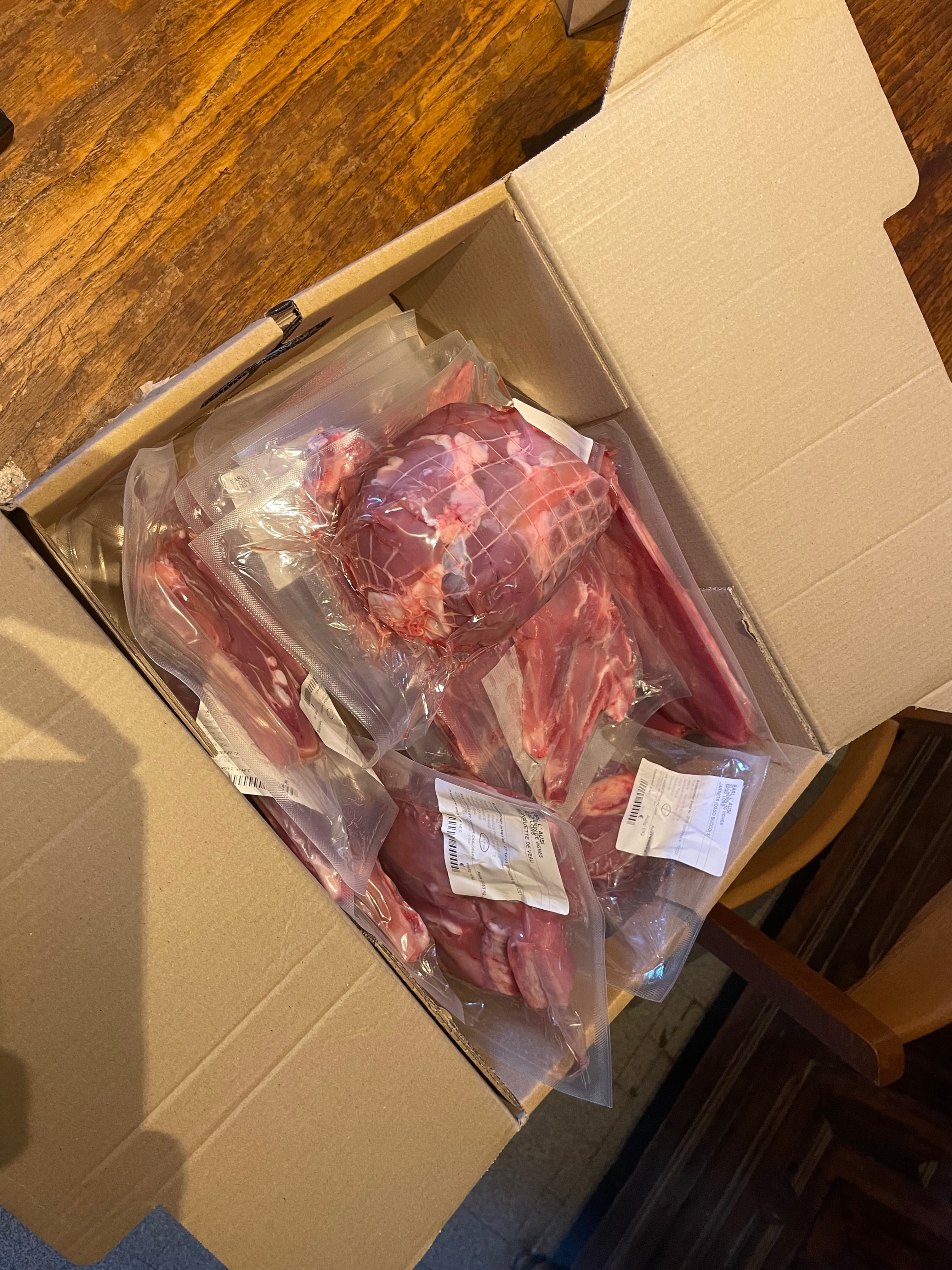 Colis 5 Kg : Veau rosé