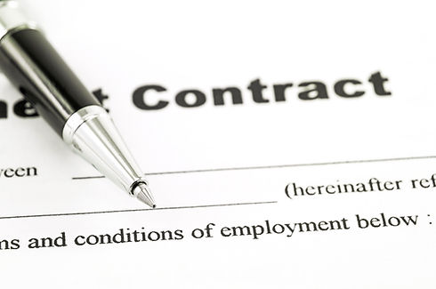 Employment contract and pen ready to sign it .jpg