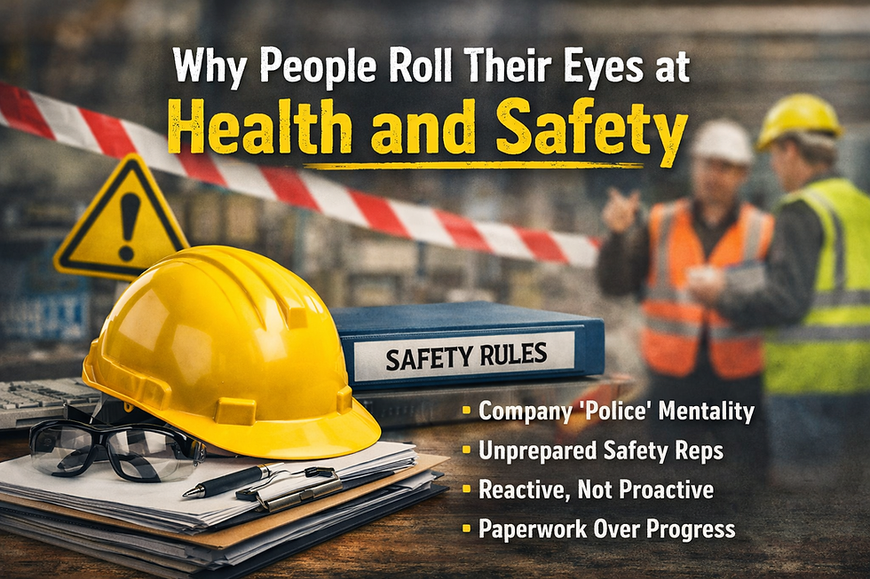 Why People Roll Their Eyes at Health and Safety