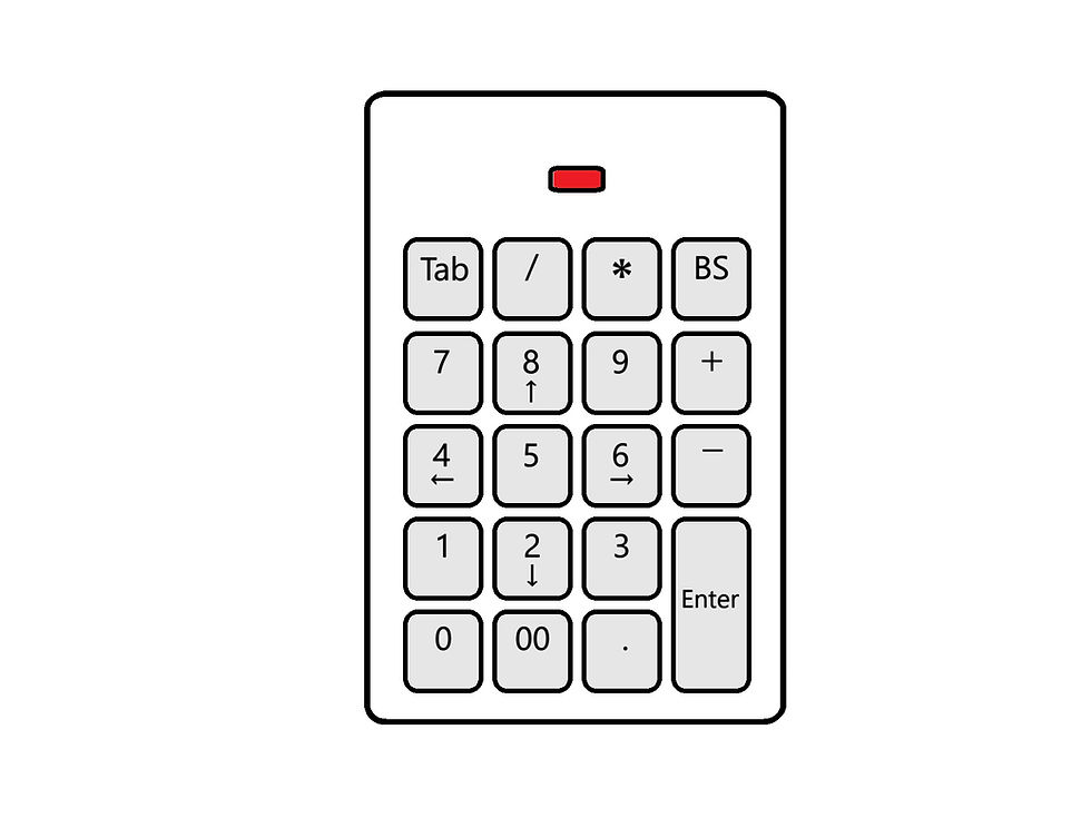 テンキーの画像｜神戸・三宮「PCデザイン」