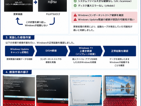 修理事例の画像｜神戸・三宮「PCデザイン」