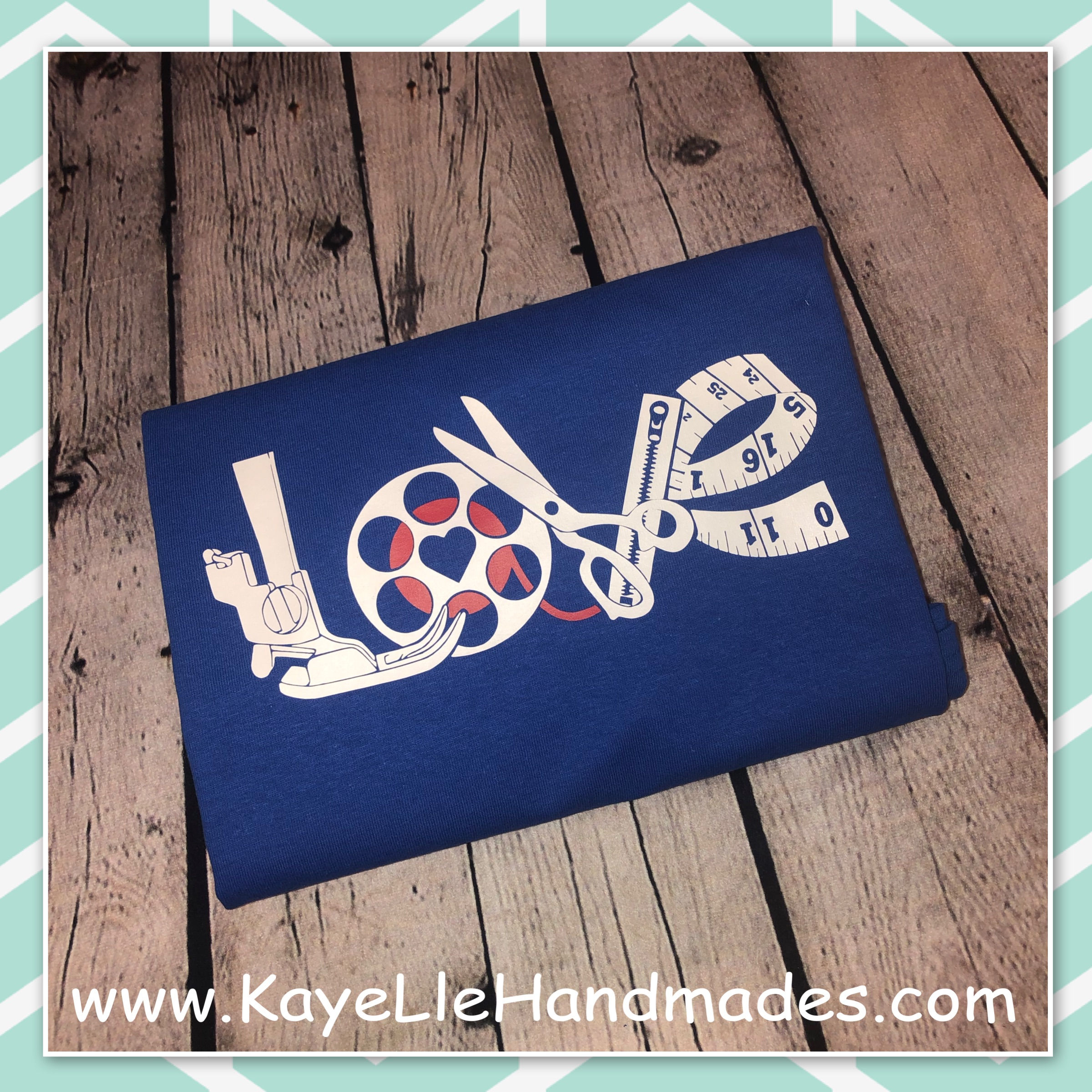 ADULT - Vinyl Shirt - Saying Shirt - Custom - Love Sewing