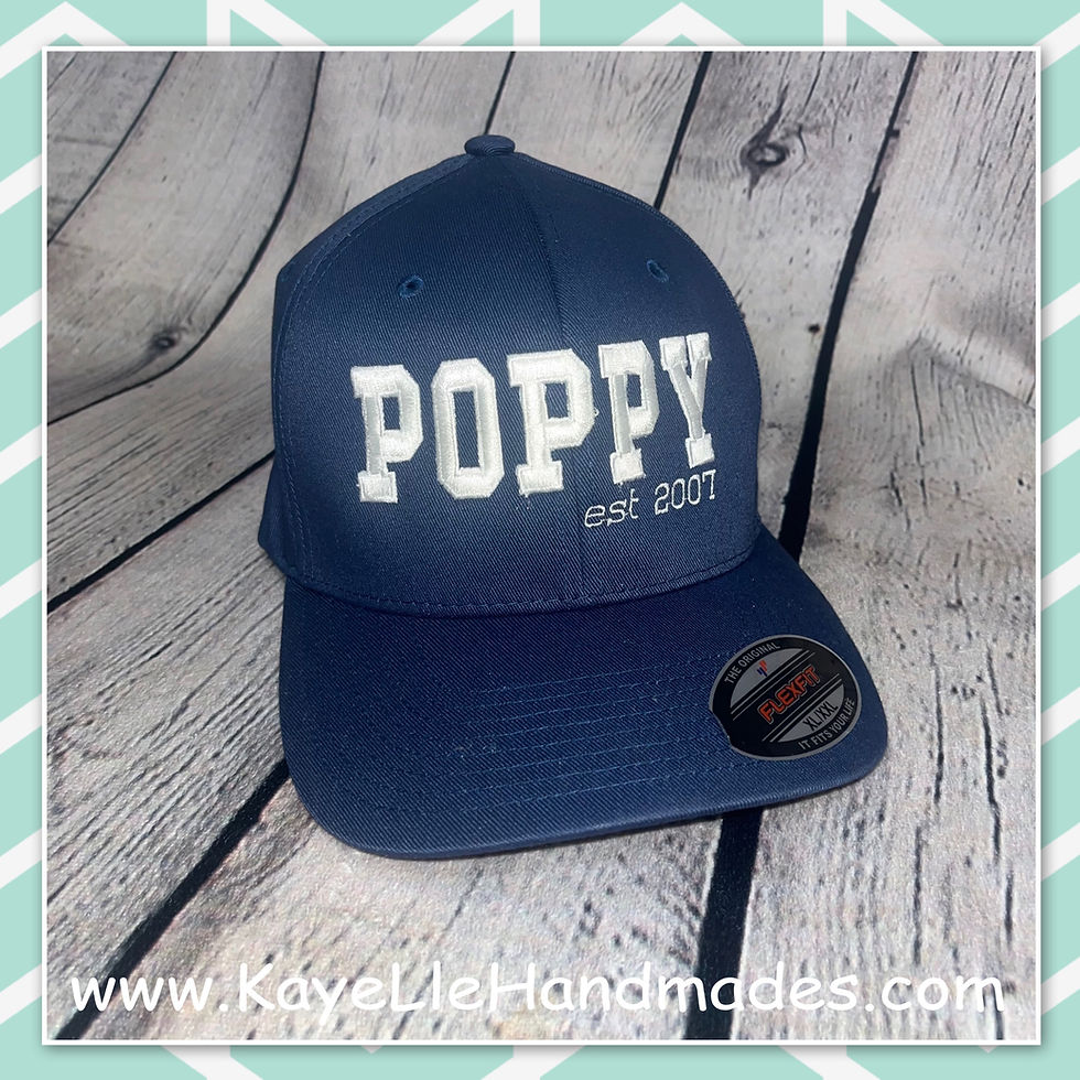 Ball Cap - Hat - Poppy