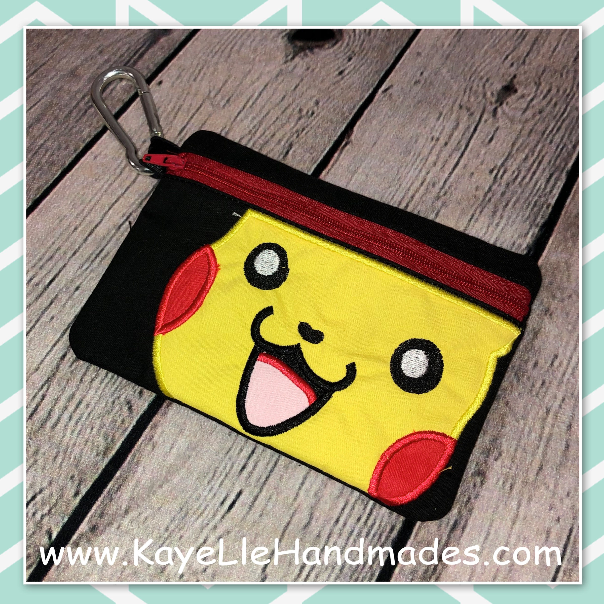 Pikachu Zipper Bag