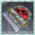 Thumbnail: ADULT - Vinyl Sweatshirt - Saying Hoodie - Dinosaurs - Don't Mess