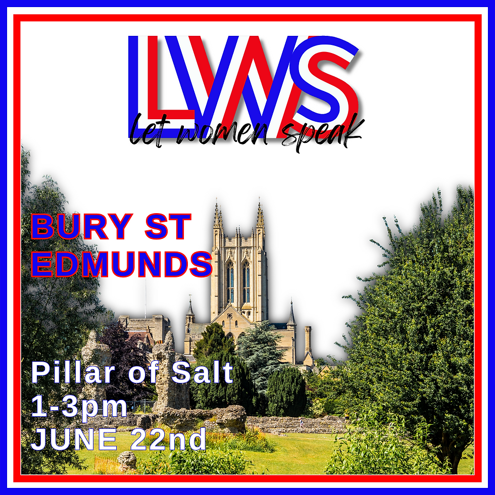Let Women Speak Bury St Edmunds
