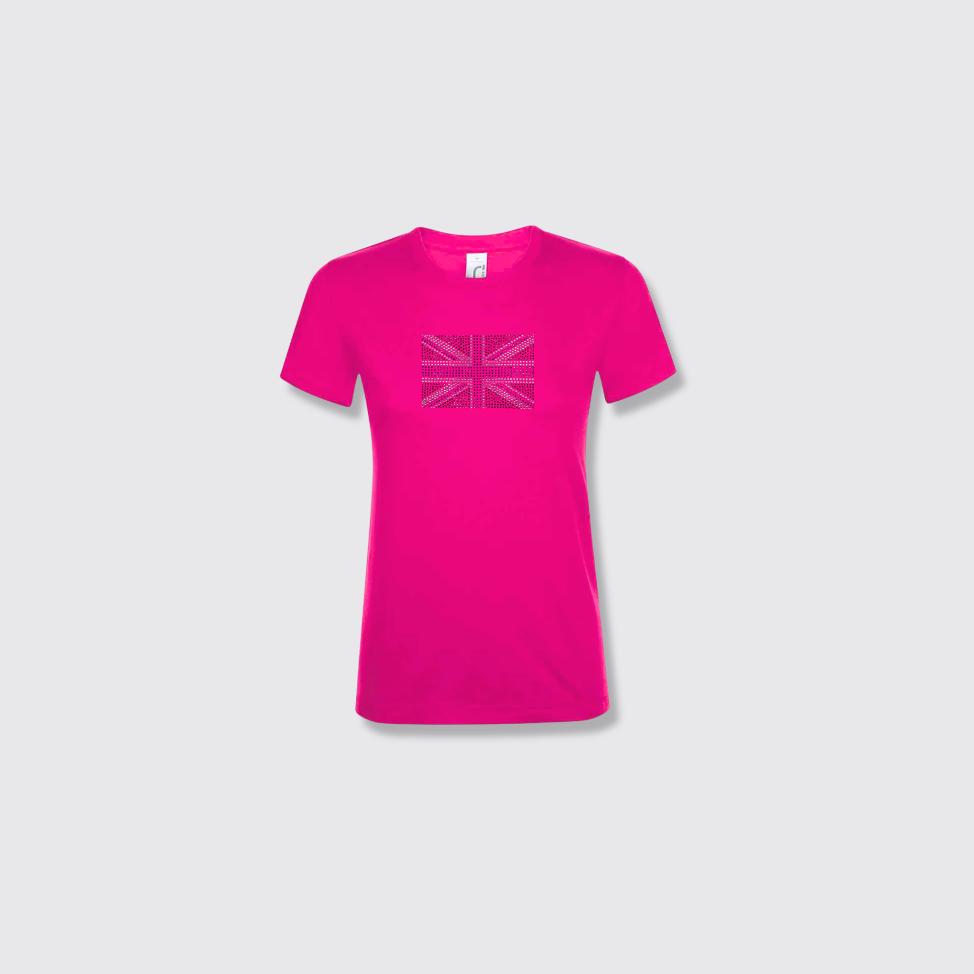 Flag fuchsia t-shirt