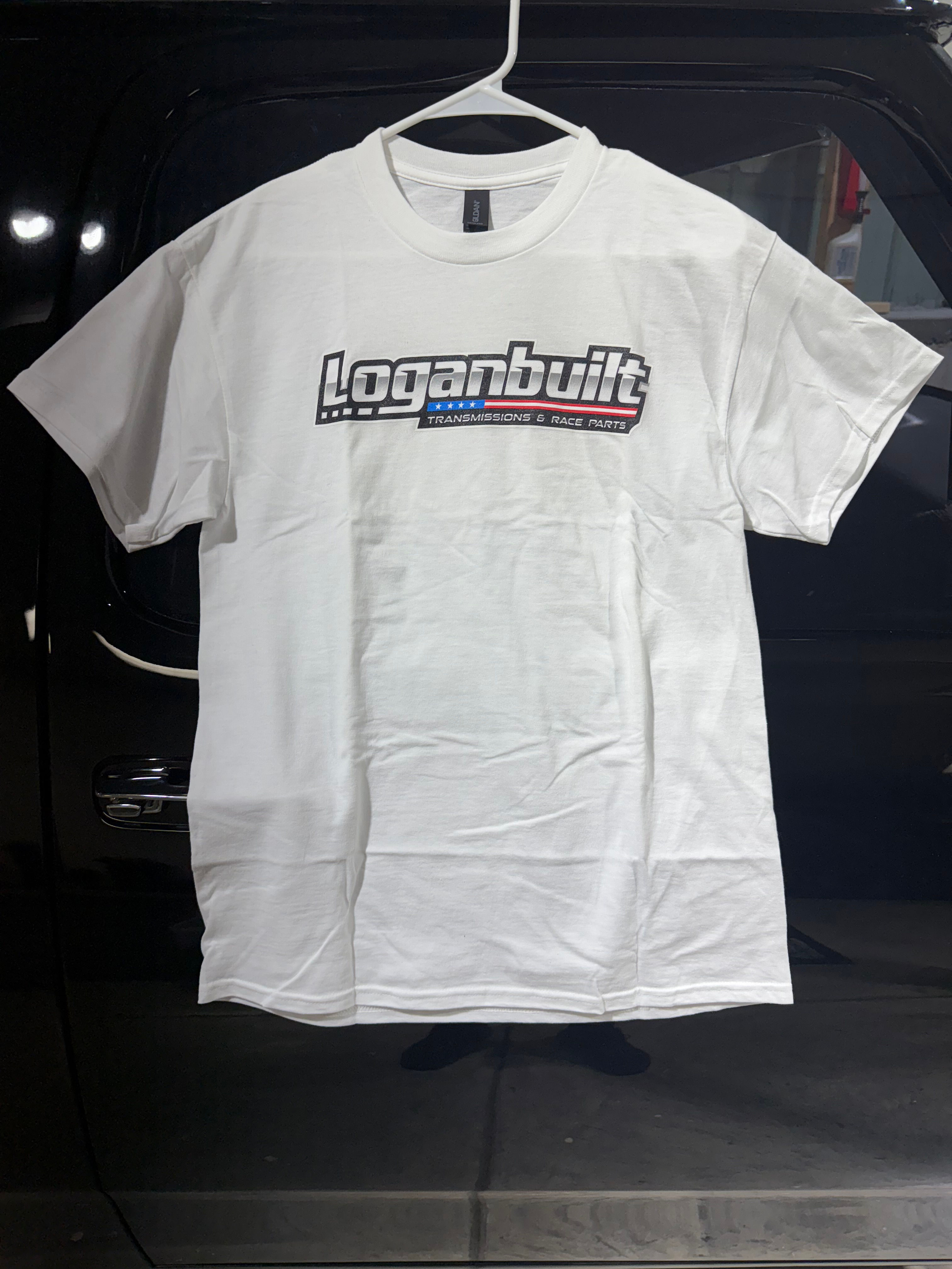 White Loganbuilt OG logo shirt