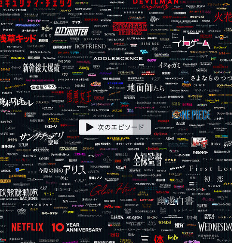Netflix 10years Anniversary