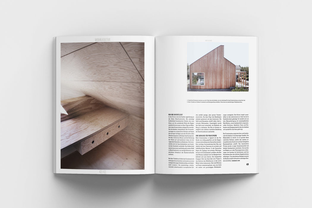 engler.design I First – Bauen und Leben mit Holz I Magazin für Architekten und Bauherren I Verband Holzbau Schweiz