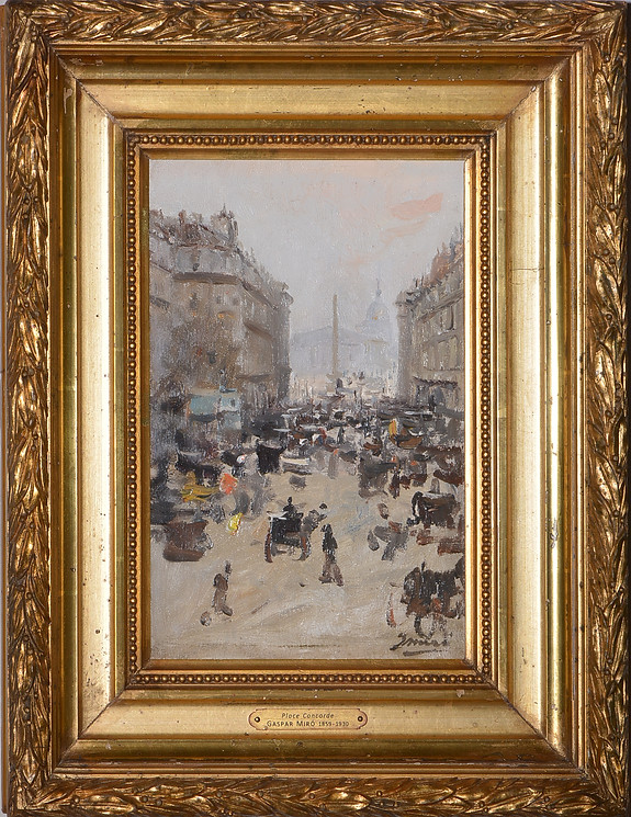 Gaspar Miro (1859-1930) - Place Concorde