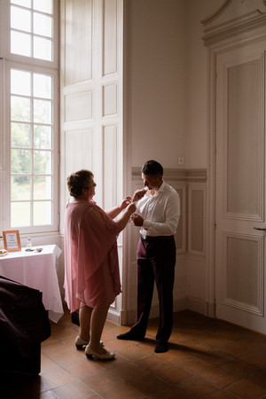 mariage au domaine de l'abbaye du pin à Béruges 86