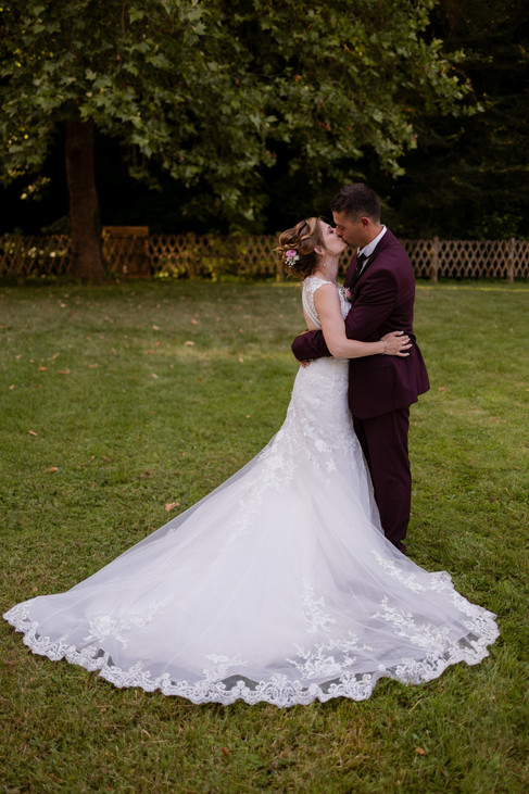 mariage au domaine de l'abbaye du pin à Béruges 86