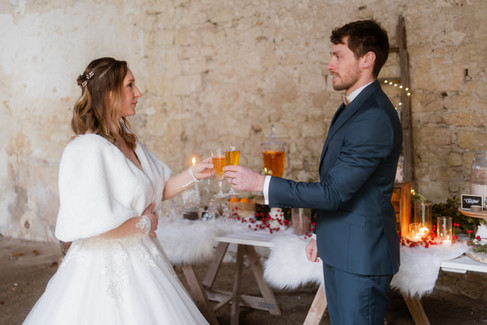 mariage hiver domaine boutelaye