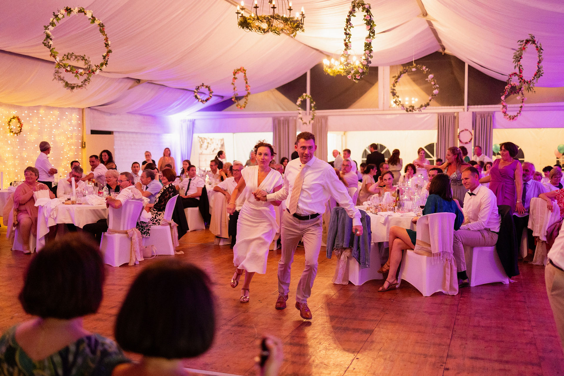 mariage au domaine de l'abbaye du pin à Béruges 86