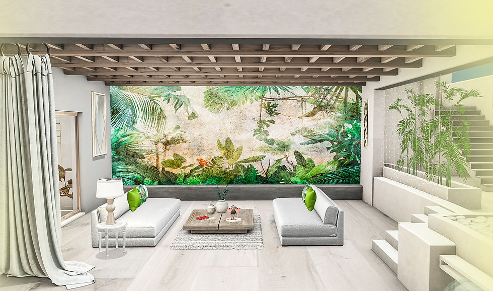 Living room villa Finolhu