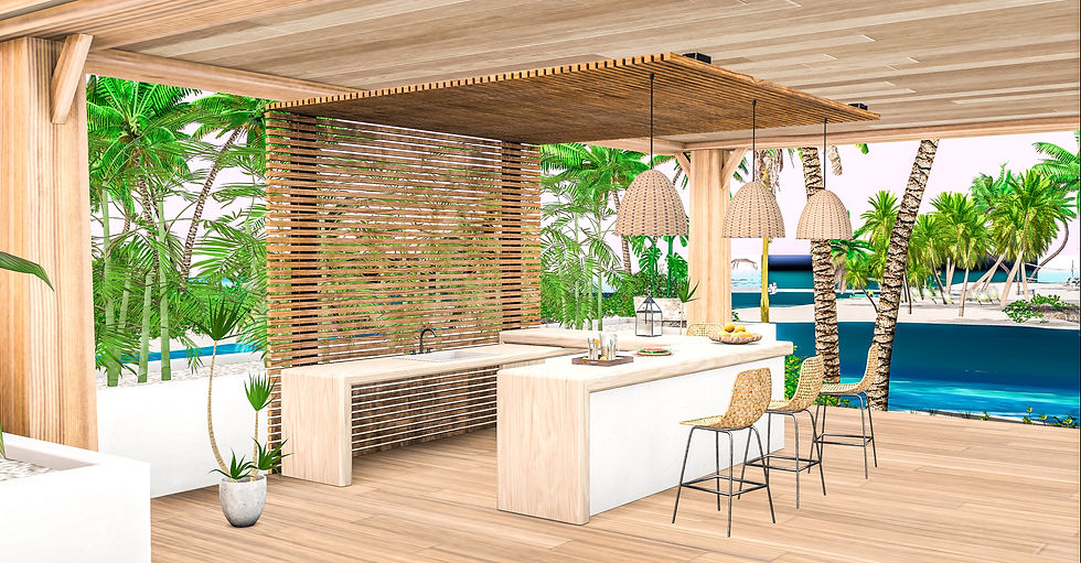 Private bar Villa Varu