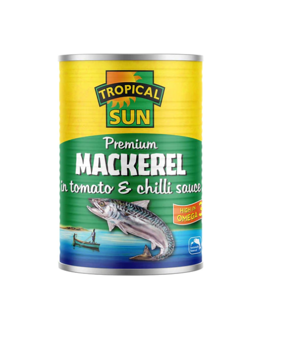 Tropical Sun Mackerel in Tomato and chilli sauce 400g